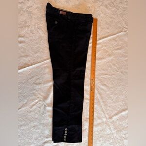 PAIGE Women's black cropped pants